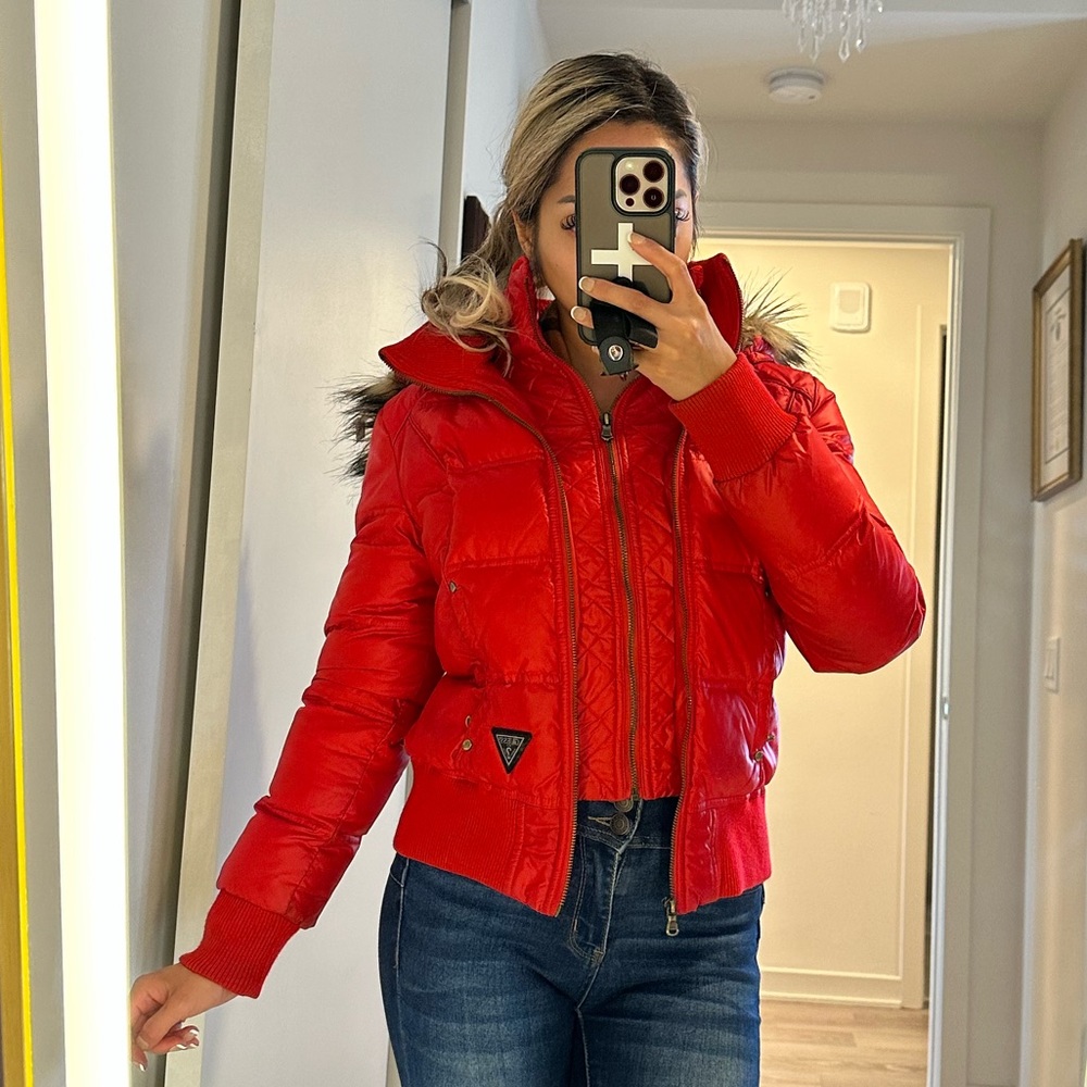 $219 Guess Puffer Jacket